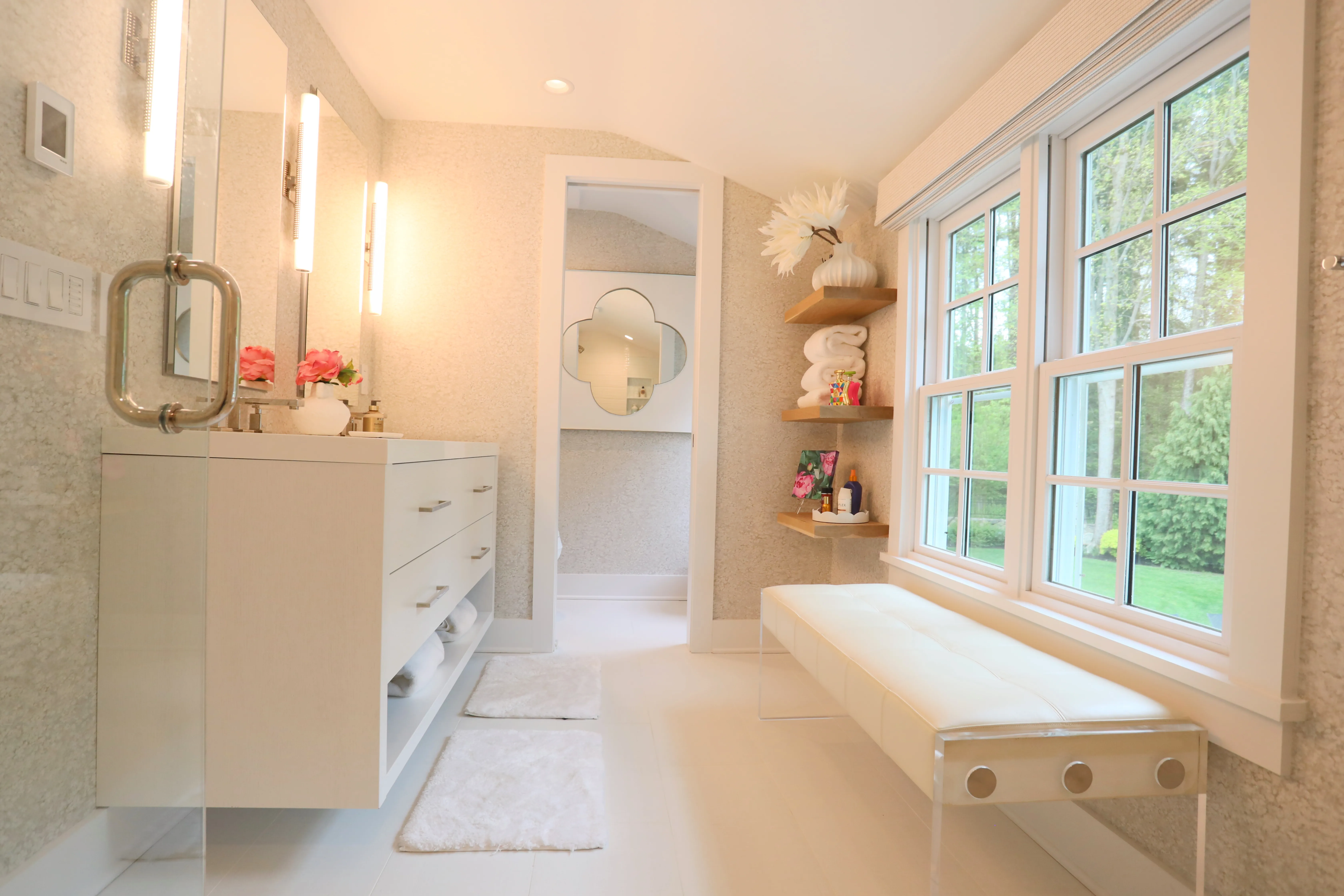 Luxury bathroom renovation and remodeling in Connecticut - Spa-like master bath designs